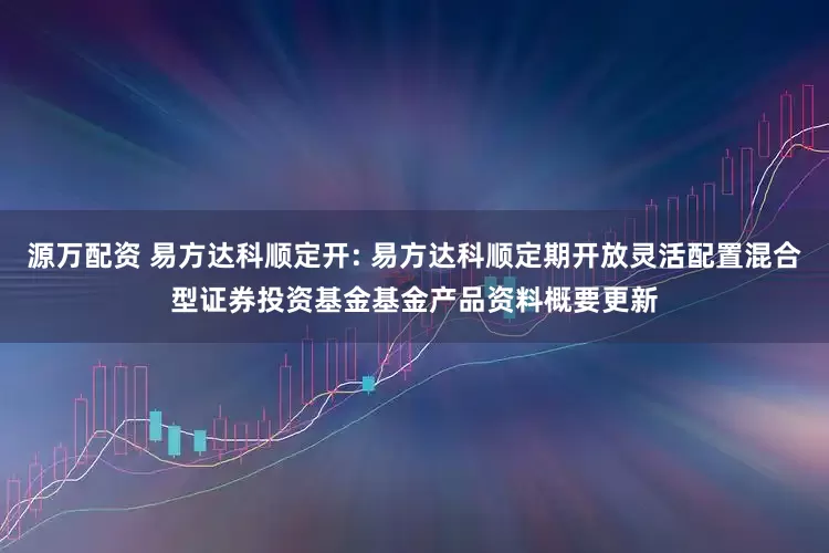 源万配资 易方达科顺定开: 易方达科顺定期开放灵活配置混合型证券投资基金基金产品资料概要更新