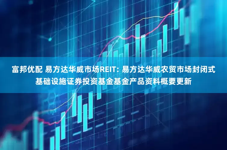 富邦优配 易方达华威市场REIT: 易方达华威农贸市场封闭式基础设施证券投资基金基金产品资料概要更新