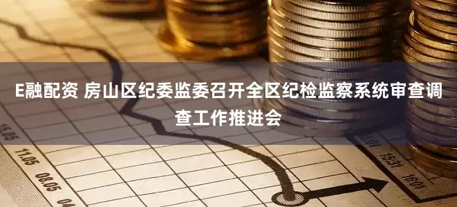 E融配资 房山区纪委监委召开全区纪检监察系统审查调查工作推进会